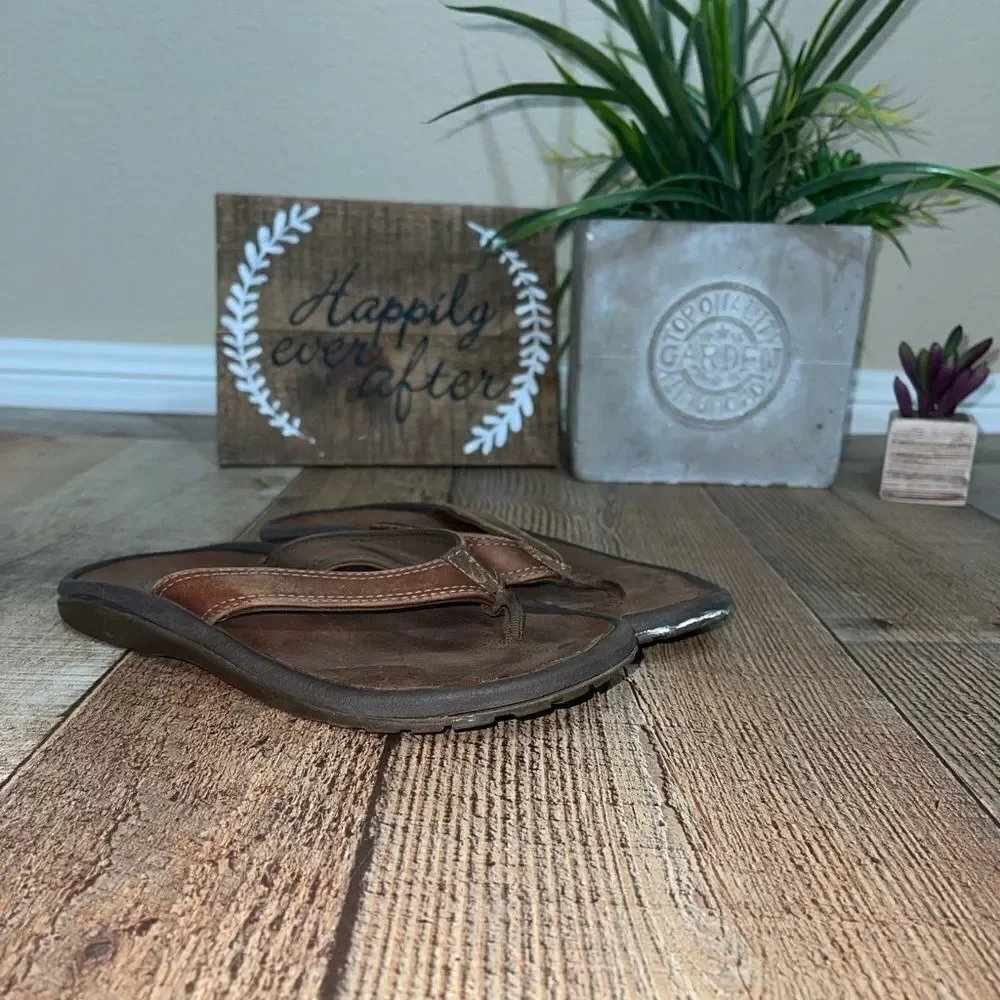 💜 Olukai Ohana flip flops read description‎